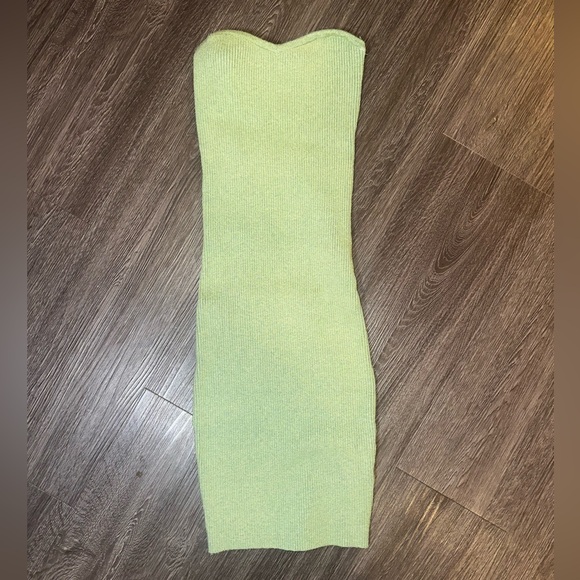 EDIKTED Sweetheart Strapless Rib Knit Minidress - Picture 7 of 10